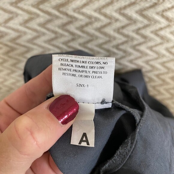 Eileen Fisher Side Zip Linen Blend Pants - Picture 11 of 11